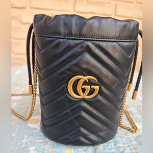 Gucci Marmont Small Bucket Bag